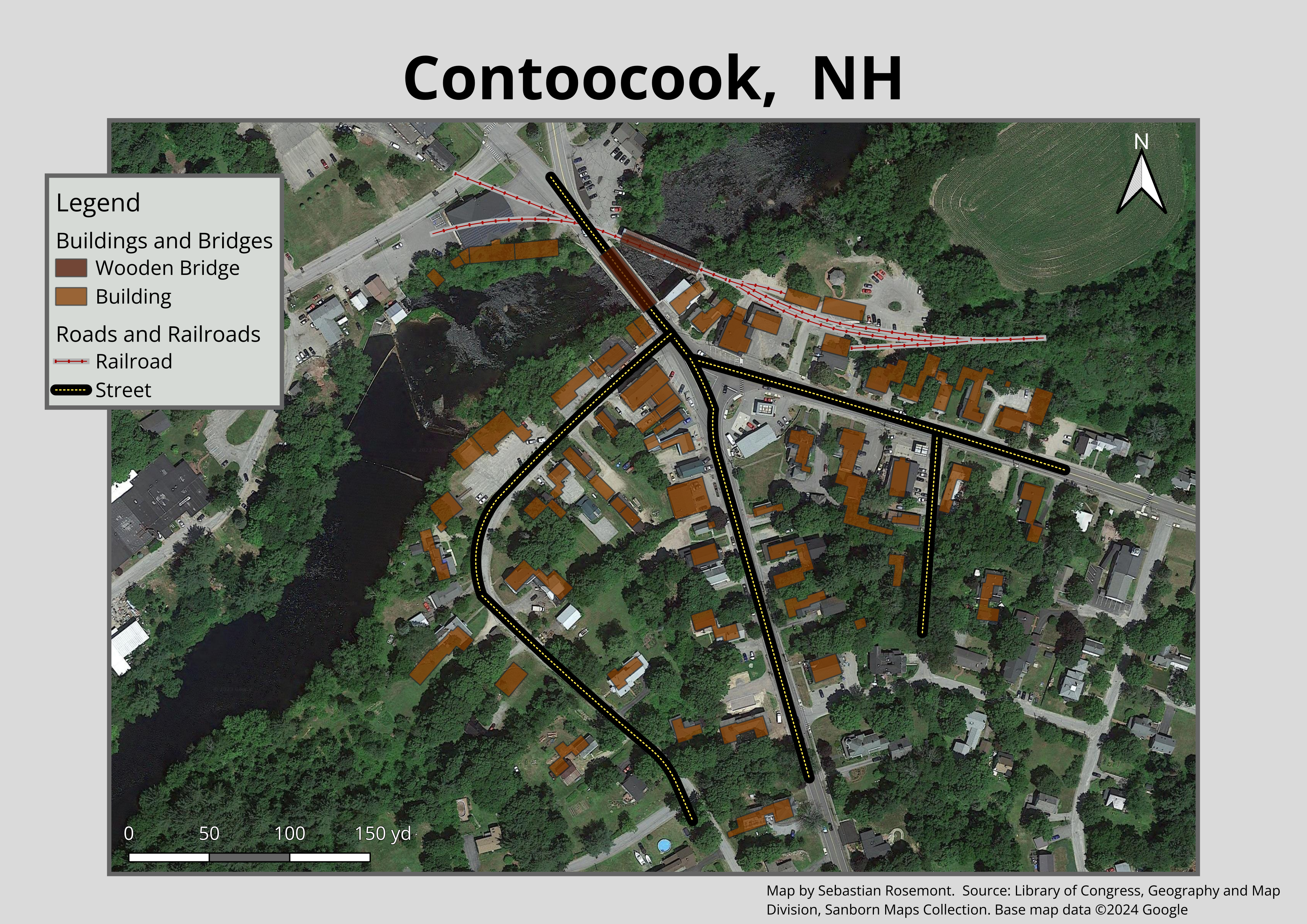 Geofreferencing Contoocook Sanborn Map step 3